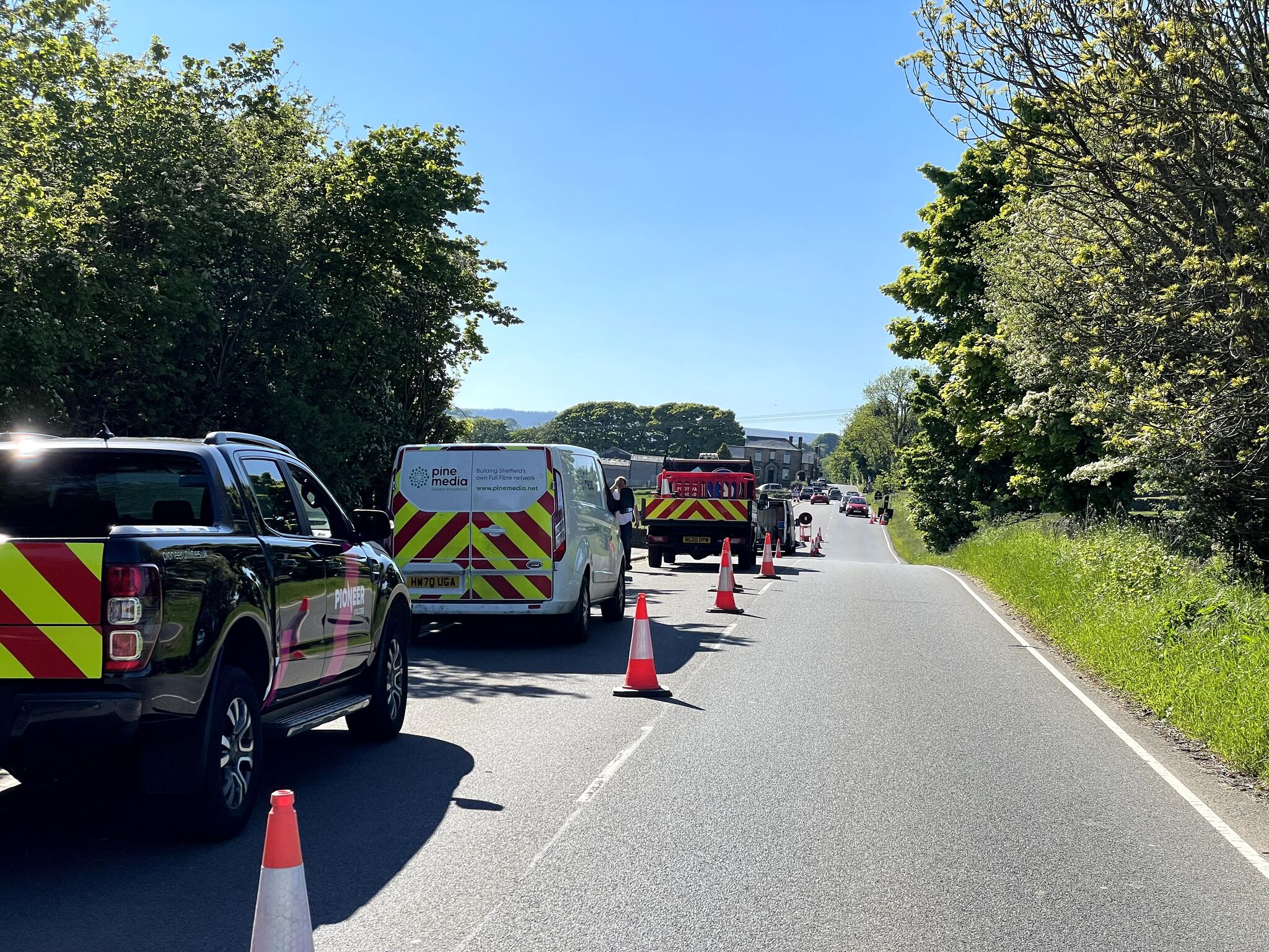 Bradfield build reaches Stacey Bank, Storrs and Dungworth