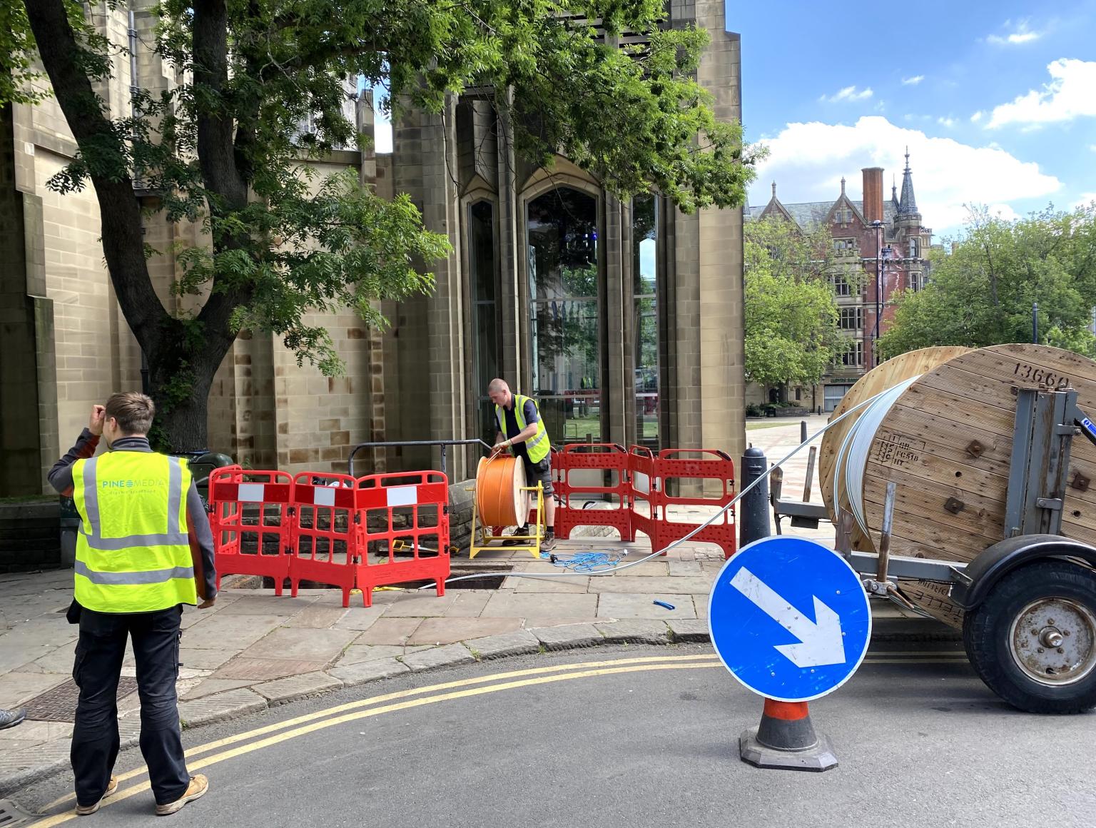 Building through lockdown: 14,000 premises to get ultrafast broadband